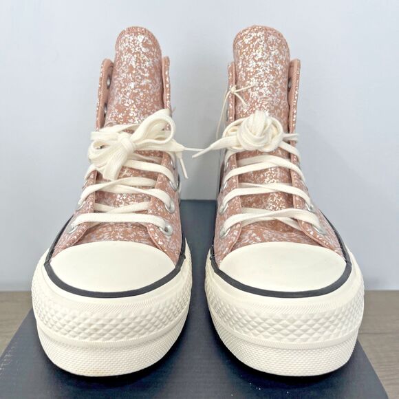 CONVERSE-New-Women's Dusty Cinder Chuck Taylor All Star Lift Hi A09422C-Size 7.5 - Picture 3 of 9